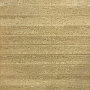 Панель вспенен ПЭТ ГРЕЙС 700х770 Кирпич песочный 73549