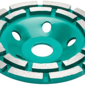 Чашка алмазная шлифов.д/обработки бетона двурядная125мм ВОЛАТ 89040-125