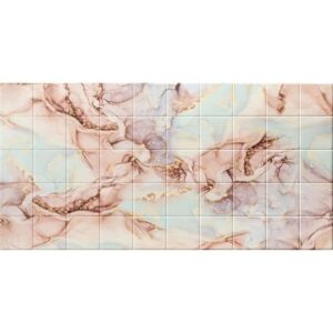 Панель ПВХ ГРЕЙС 964х484 Мозайка Нежный Шелк 74254