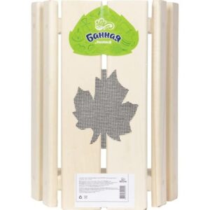 Абажур д/светильника настен. "Кленовый лист" 35х25см Банная линия 12539