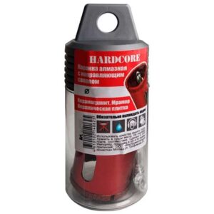 Коронка  алмаз. по керамограниту и мрамору с напр.сверлом 25мм "Hardcore" 154025