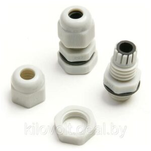 Кабельный ввод PG-29 (18-25мм) серый 07-8029