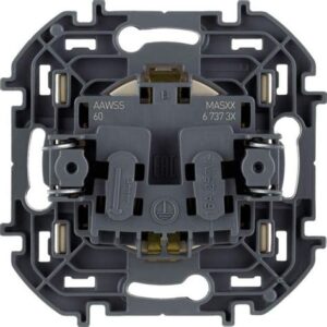 Механизм розетки 1-м СП Inspiria 16A IP20 250В немецк.стандарт антрацит Leg 673723