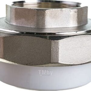 Муфта комб. разъем. с/наруж.резьбой 63Х2 белая 14988