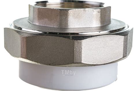 Муфта комб. разъем. с/наруж.резьбой 63Х2 белая 14988