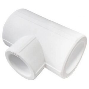 Тройник перех. 50х32х50 белый 14978