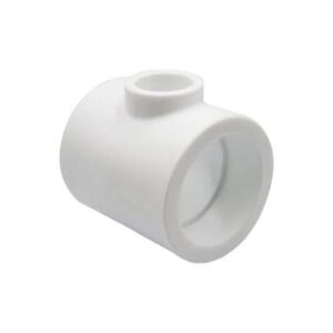 Тройник перех. 63х32х63 белый 14977