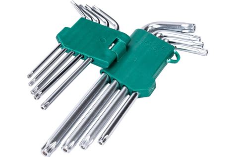 Набор ключей Torx Т10-Т50(9шт.) длинных ВОЛАТ 11020-09