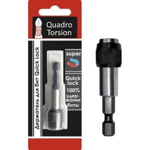 Магнитный держатель д/бит Quick lock (1шт/карта) "Qudro Torsion"480002