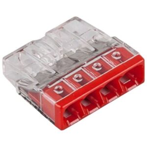 Клеммы 4-х проводн. для распред. короб. (0