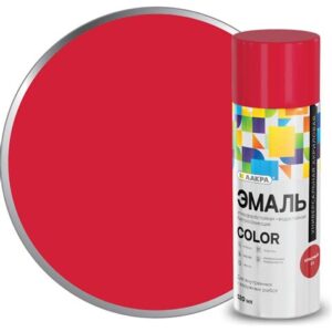 Эмаль аэрозоль ЛАКРА Color Красный 23