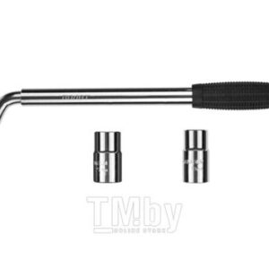 Вороток Г-обр.1/2" телескоп. 310-470мм с головками ВОЛАТ 1908001