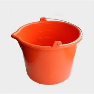 Ведро ударопрочное для смесей 20л (оранж) PROFI 533-020