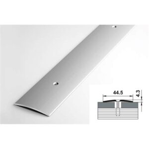 Порог стыкоперекрыв. Серебро люкс ПС-18.1800.01л 5403