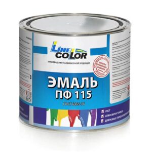 Эмаль ПФ-115 "Colorika" вишневая 6