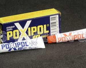 Клей POXIPOL металл. 14мл (синяя этикетка)10746 00149 13014