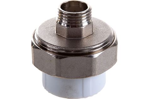 Муфта комб. разъем. с/вн.резьбой 32х1/2" белая 551360
