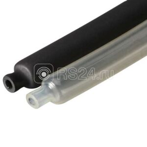 Трубка термоусадочная клеевая 9/3 черн. 1м. КВТ 59696