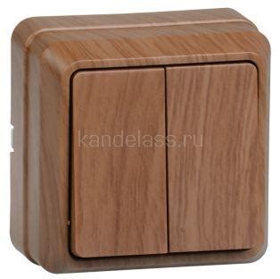 Выкл. открыт. уст. "Октава" 2-х кл.