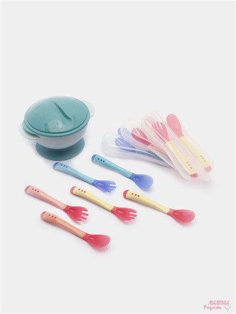 Набор д/кормления 2 шт.термовилка и термоложка 6976605