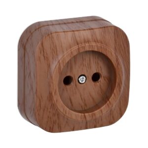 Розетка открыт. уст. "Glory" 1местн.  РС20-2-ХД 10А