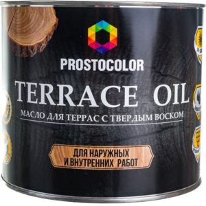 Масло для террас PROSTOCOLOR  БЕСЦВЕТНЫЙ  2