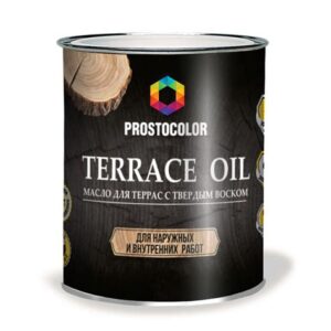 Масло для террас PROSTOCOLOR ЭБЕНОВОЕ ДЕРЕВО 0
