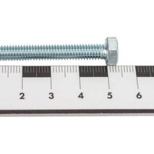 Болт 6х50 шестигр/гол. полная резьба DIN 933(нерж.)