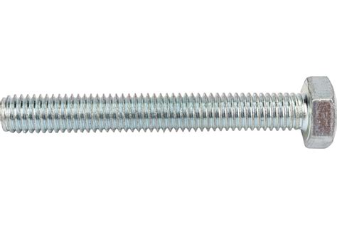 Болт 8х60 шестигр/гол. полная резьба DIN 933(нерж.)
