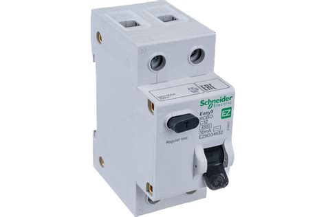 Выкл.авт.диф. тока 1п+N С 32А 30mA электрон. тип AC 4.5кА CHINT 105545