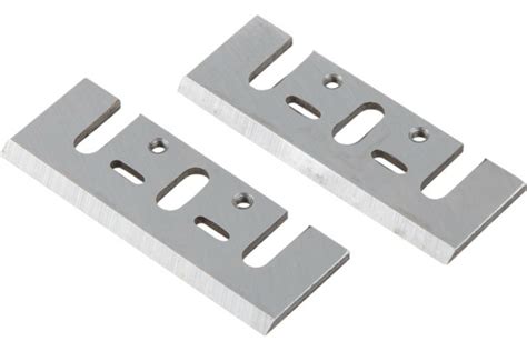 Нож для рубанка 82мм затачиваемый (2шт) WORTEX 820029