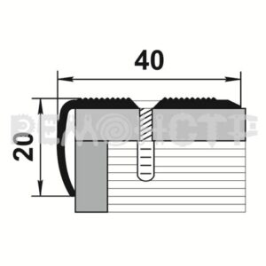 Порог угл. Вишня  ПУ- 06.1800.092  2104