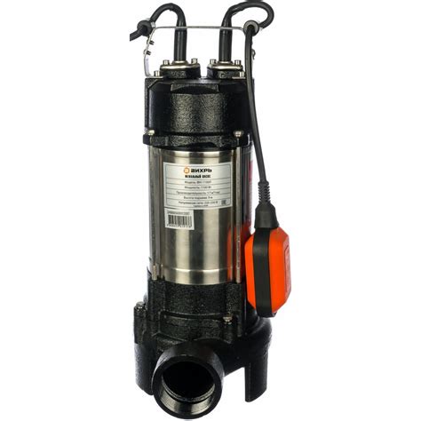 Насос фекальный ФН-1100Л Вихрь 68/5/4 19176