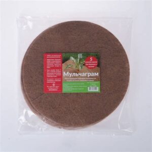 Круг приствольный d=0.9м (кокосовое полотно) "Мульчаграм" 5шт 4692971