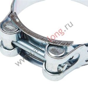 Хомут обжимной силовой шарнирный нерж.сталь 68-73мм 18185