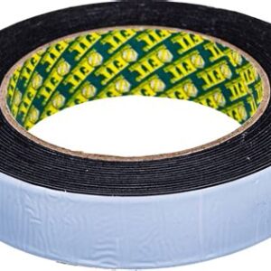 Лента клеящая двусторонняя на вспененной основе 25ммх5м черная 11793