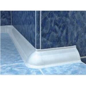 Фурнитура к галтели внутрен. ПВХ серебро Рико Молдинг 18041