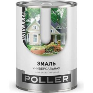 Эмаль "POLLER" алкидная желтая 2л 240963