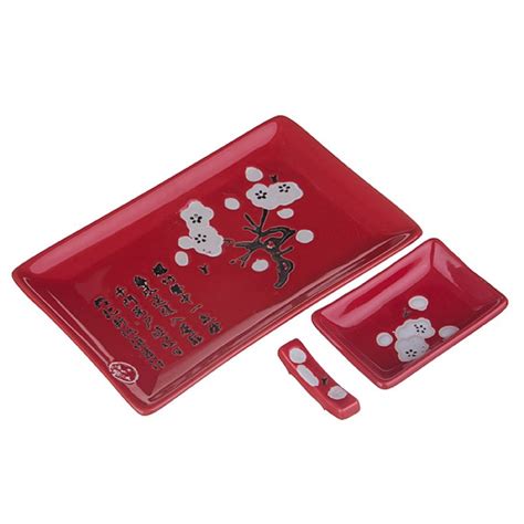 Набор для суши 3пред. (в ассорт.) соусники.подставка