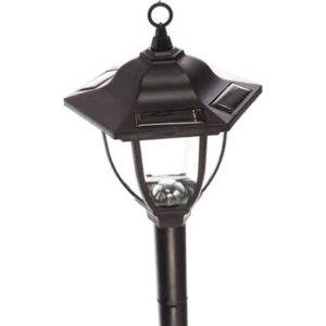 Фонарь садовый на солнечной батарее 27см