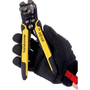 Щипцы (стриппер) для зачистки электропроводов + кримпер и кусачки