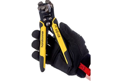 Щипцы (стриппер) для зачистки электропроводов + кримпер и кусачки