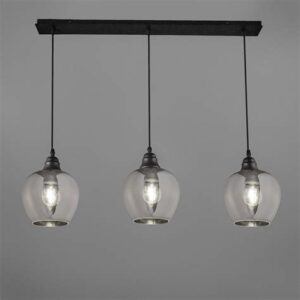 Люстра 5327/3 50Вт (бел.-черный) 46х11х46см 4621993