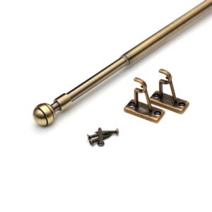 Карниз кругл.1 ряд Металл телескоп 1