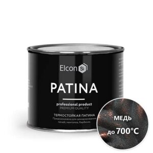 Эмаль Elcon Patina термостойкая  медь  0