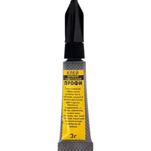Клей секундный  "ПРОФИ" 3г универсал. "PANZER" 246390