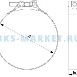 Хомут силовой GBS А2 20–22/18мм