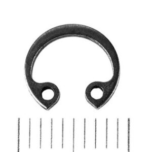 Кольцо стопорн. внутреннее DIN472 1.4122 J 8х0