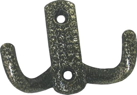 Крючок вешалка №10 пол.бронза 12952