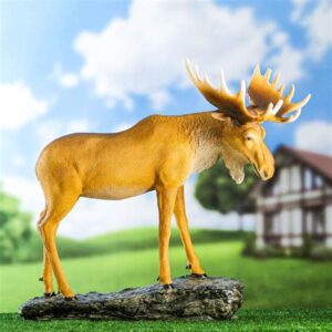 Фигура садовая "Лось на камне" 7426200